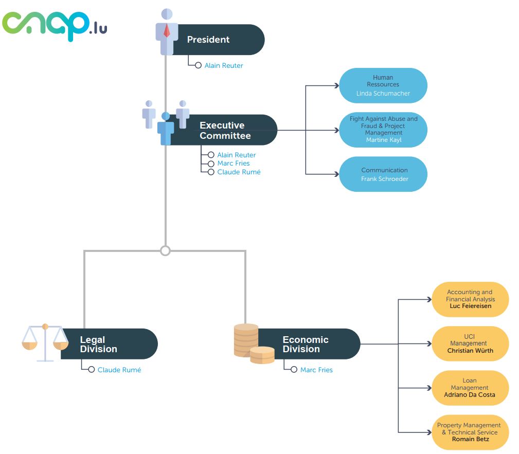 CNAP organisational chart  (Pdf, 1.89 Mb)